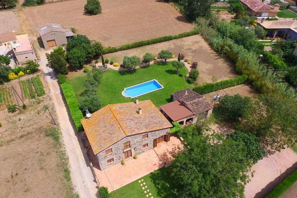 Mas Dels Avis Tipica Masia Catalana Vall-Llobrega España